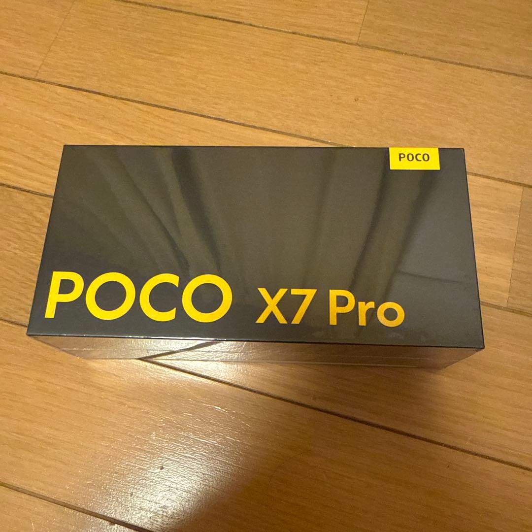スマートフォン本体 POCO X7 Pro Yellow 12GB RAM 512GB ROM