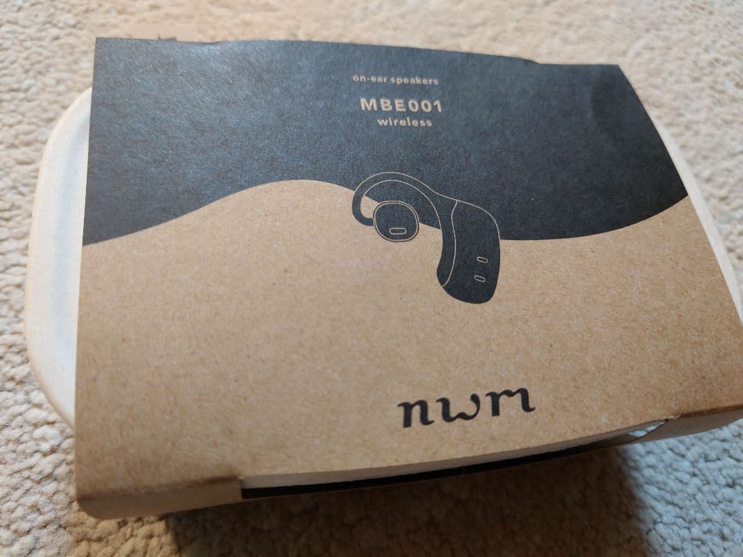 ワイヤレスイヤホン MBE001　耳スピ