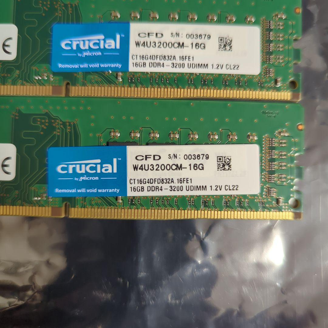 DDR4 16GB メモリ(4枚セット) 3200MHz/2400MHz