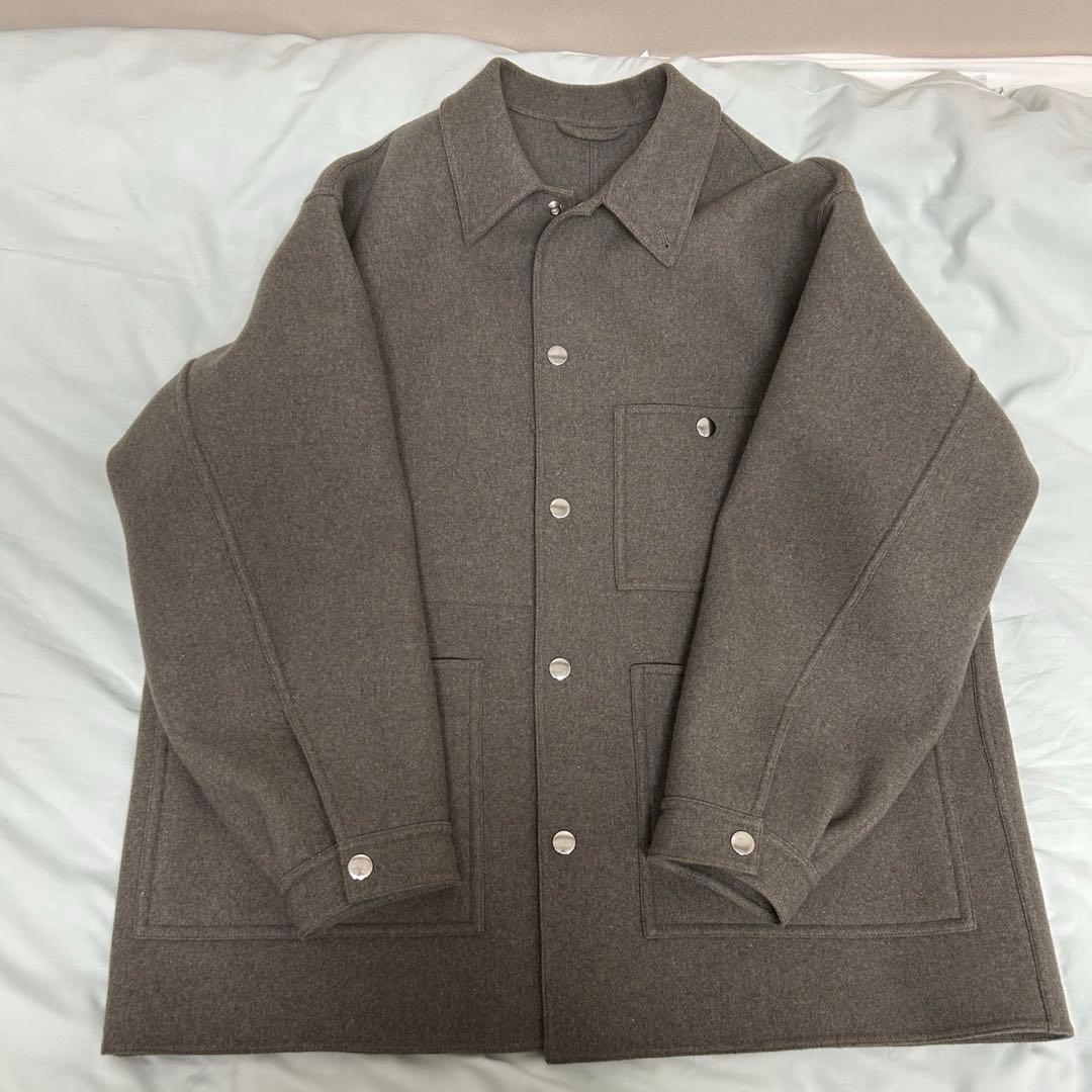 H beauty&youth カシミア混　カバーオール　Lサイズ