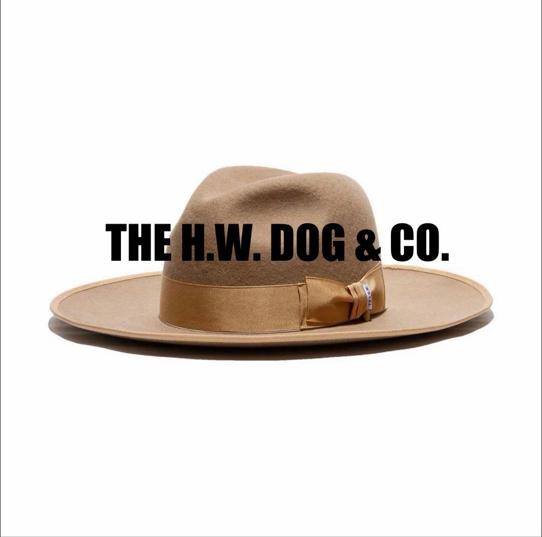 H.W. DOG WOOL FRONT-H BRIM 9.5 hat ハット