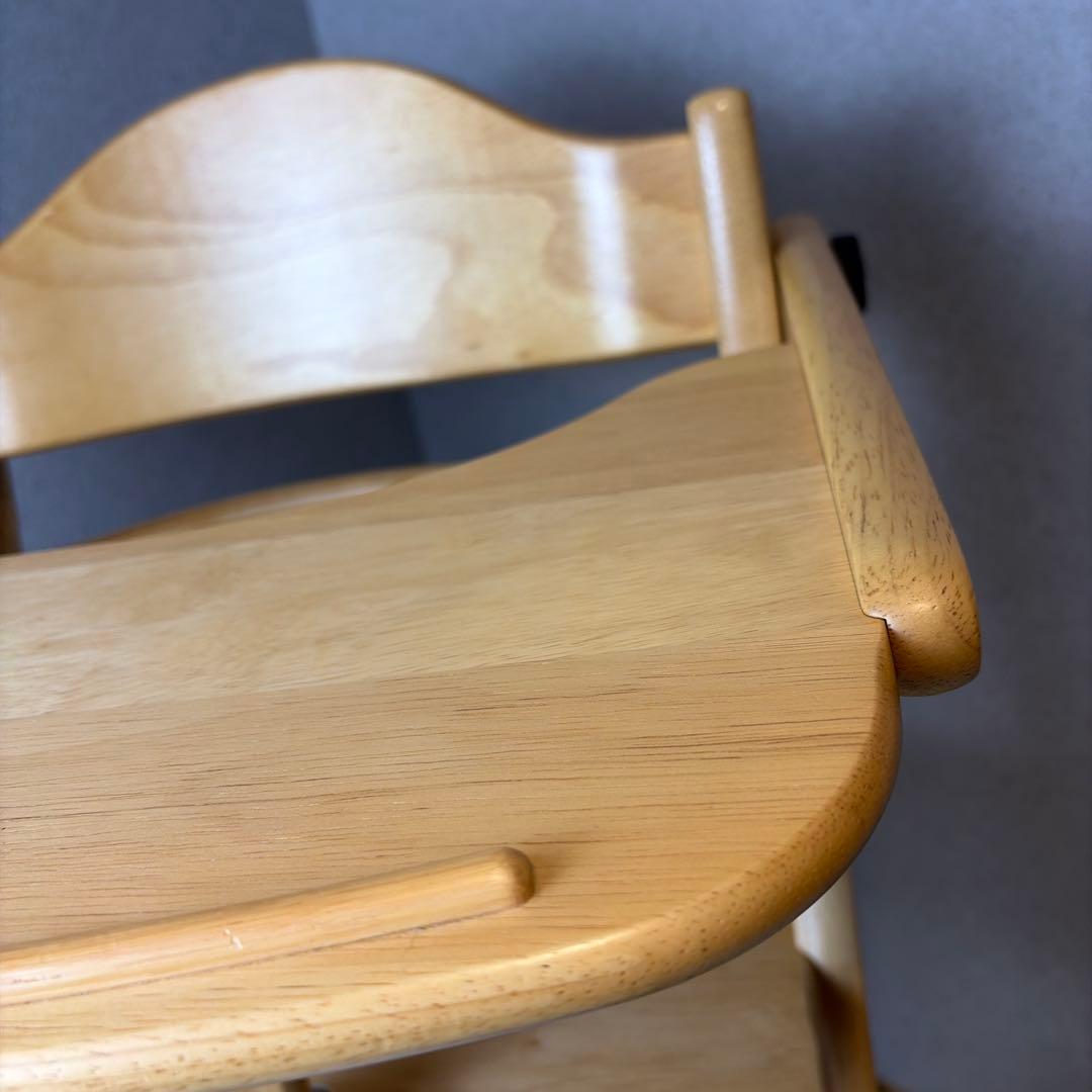 極美品 大和屋 ヤマトヤ すくすくスリムフィットチェア テーブル ガード付