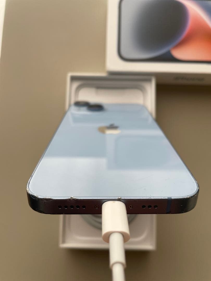 Apple iPhone 14 本体 ブルー SIMフリー残債なし128GB