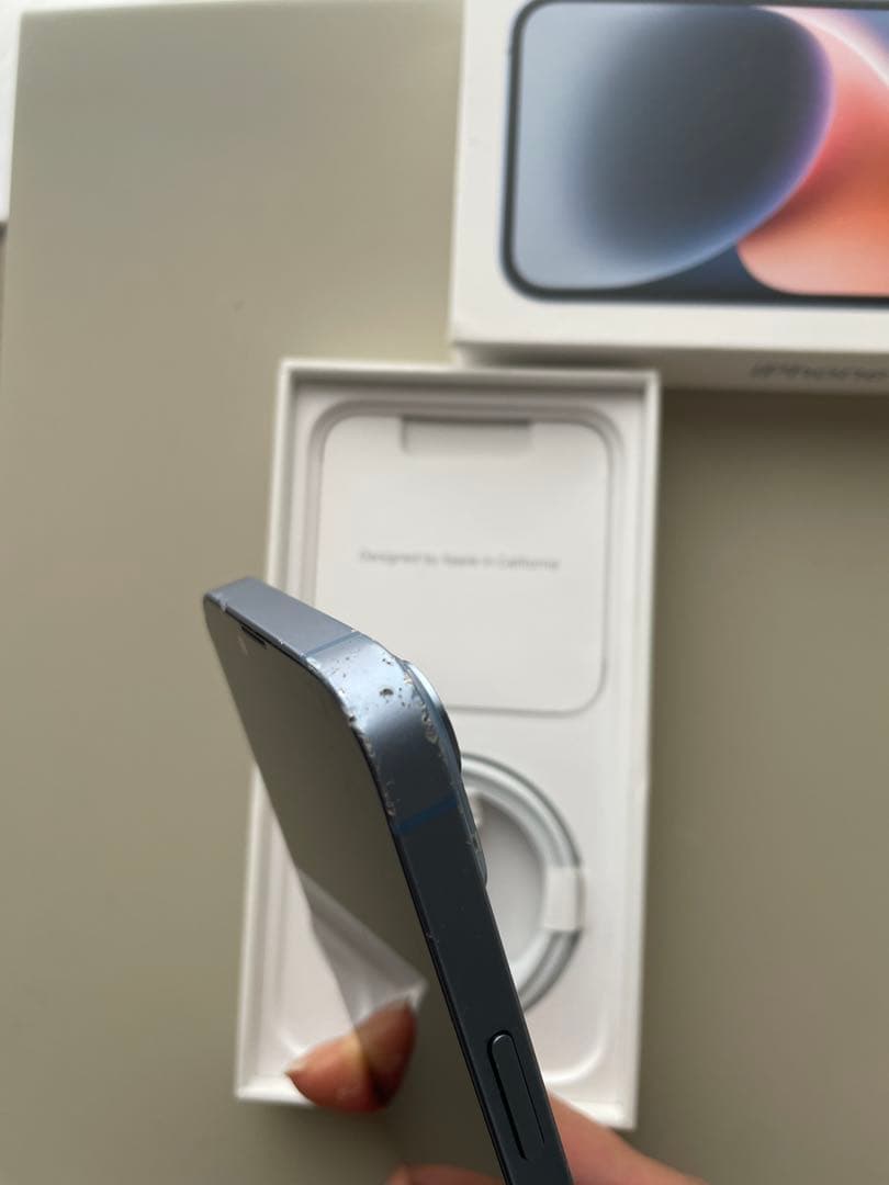 Apple iPhone 14 本体 ブルー SIMフリー残債なし128GB