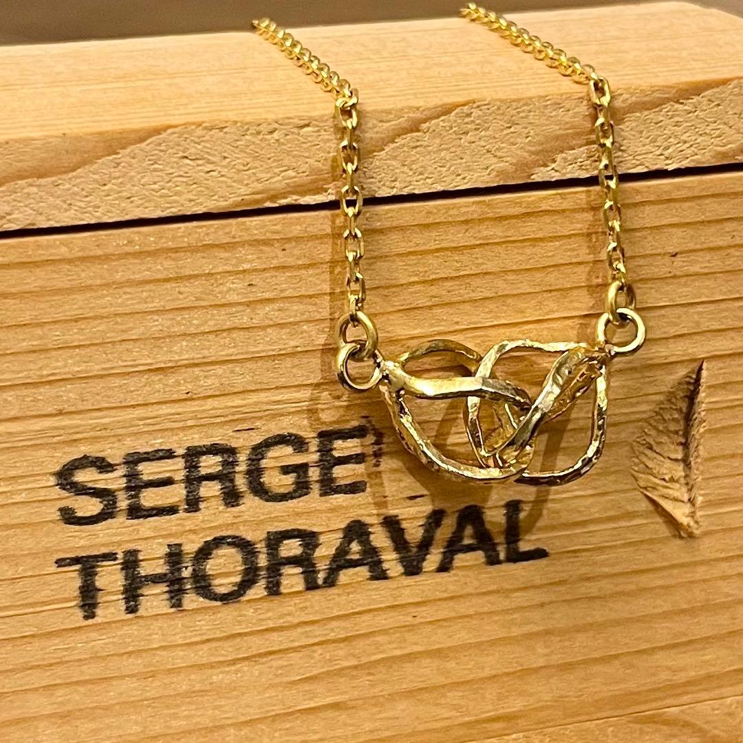 SERGE THORAVAL　Fruit　果物　ゴールドネックレス