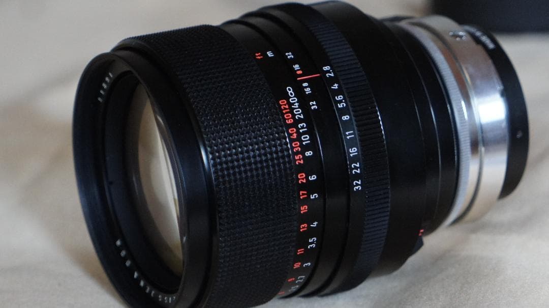カールツアイスイエナ１８０ＭＭＦ２．８ペンタコンスピゴットマウント