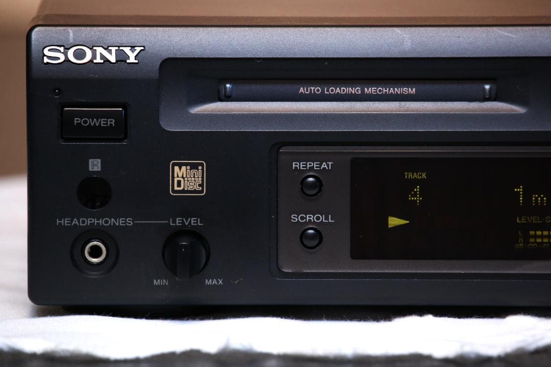 SONY MDS-S37　MD プレイヤー/レコーダー　日本製　完動品