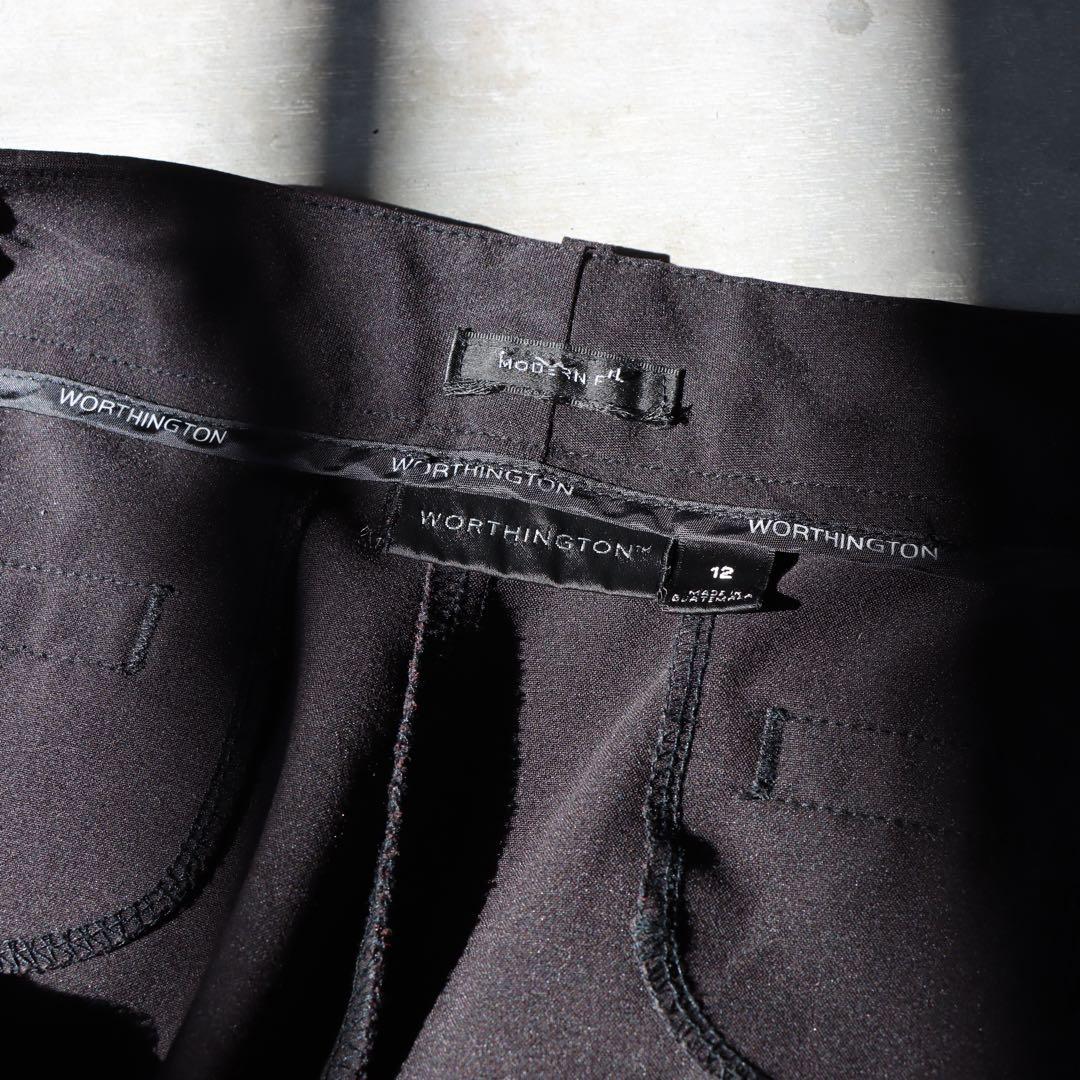 00s archive 海外製 フレアスラックス 黒色 sullentokyo