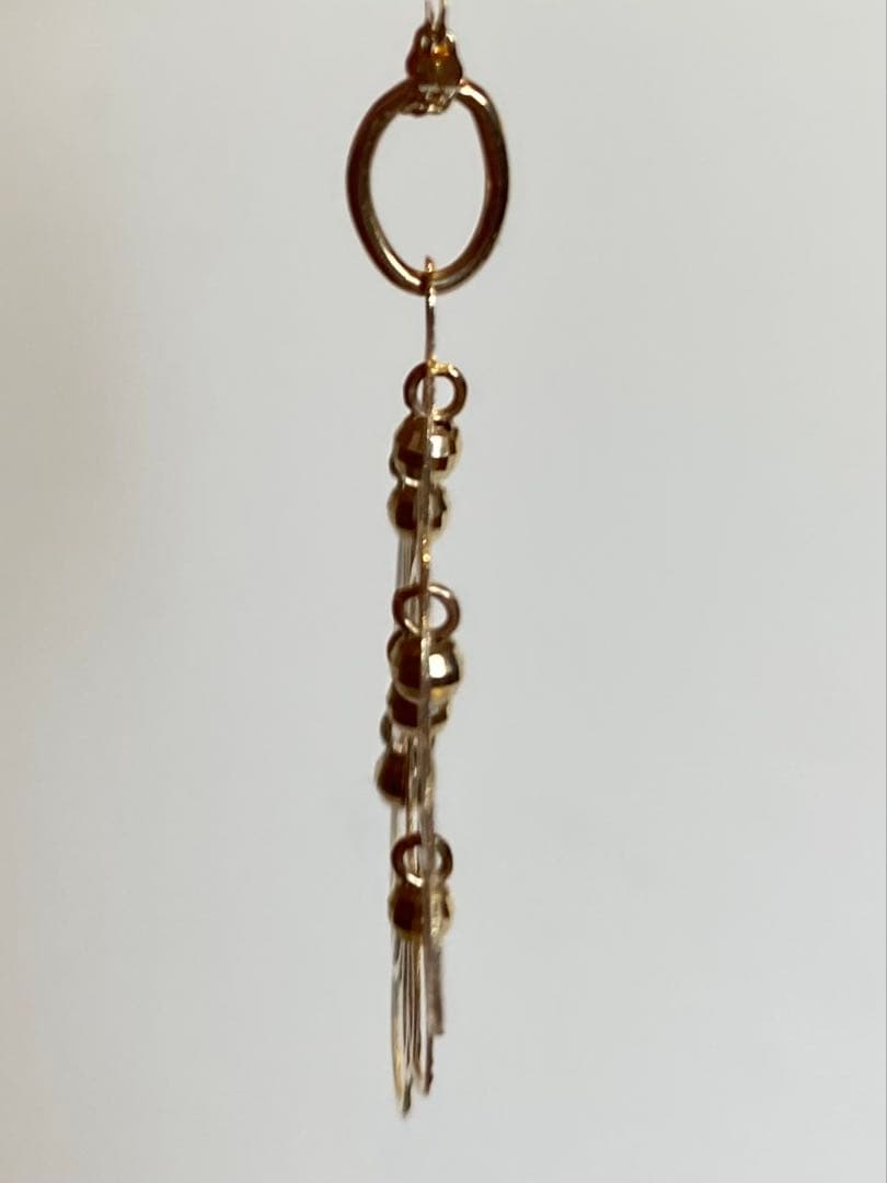 qvc 【未使用】10金　透かし　リバーシブル　ペンダントトップ