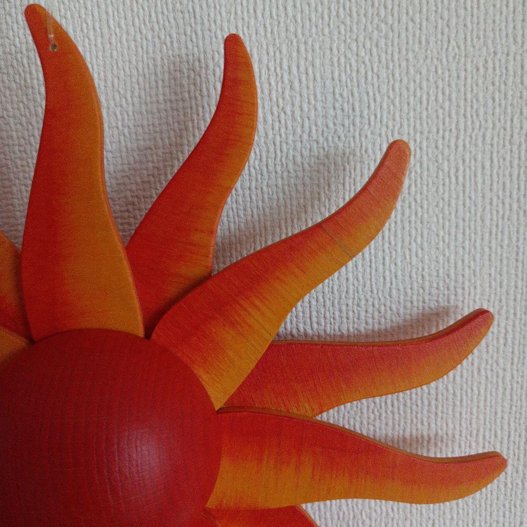 【一】モビール 木製 太陽 ドイツ製 ブライトシュベルツ社 希少品