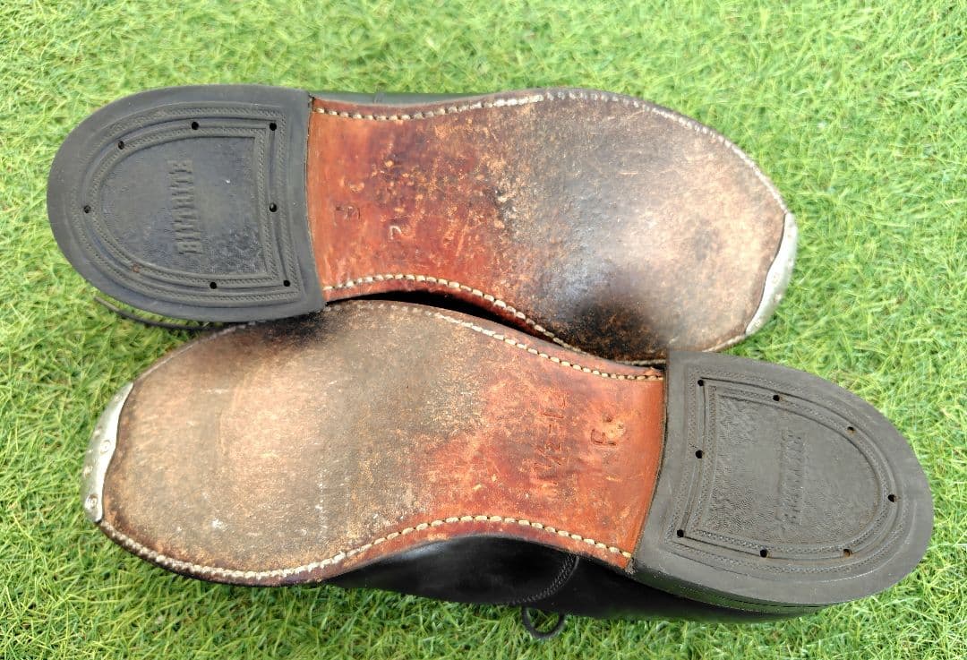 【再値下】アメリカ軍　内羽根式　サービスシューズ 　US NAVY ARMY