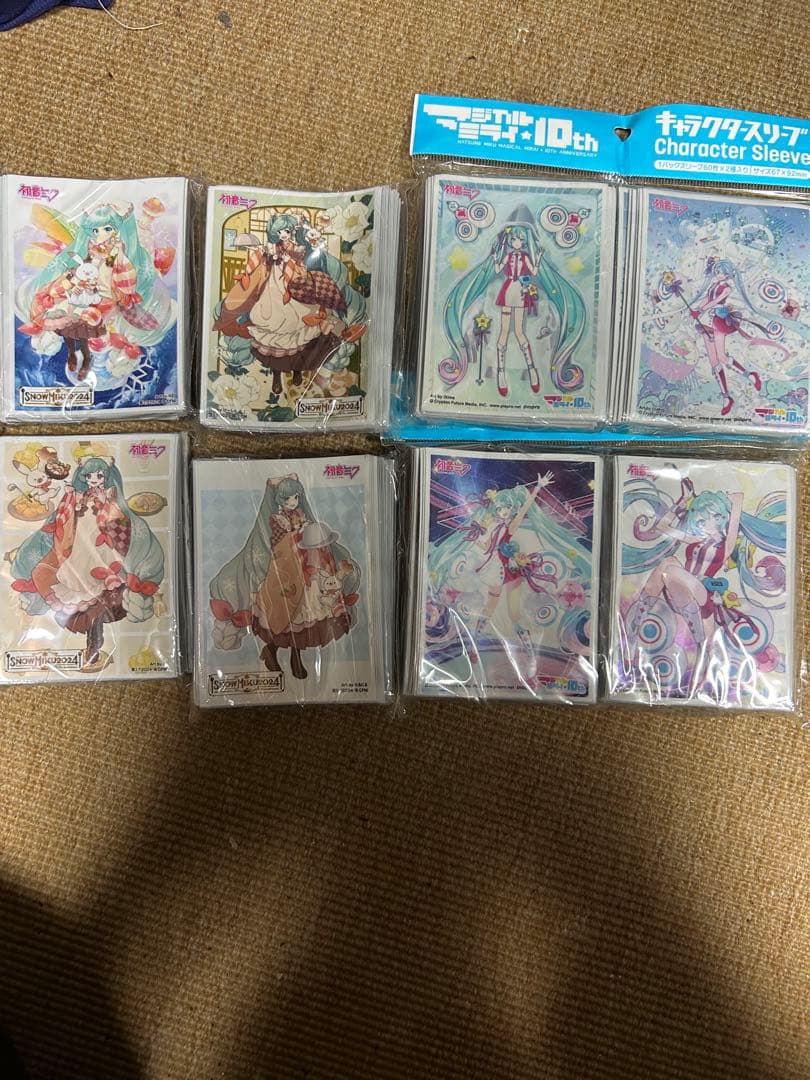 初音ミク スリーブセット マジカルミライ 雪ミク