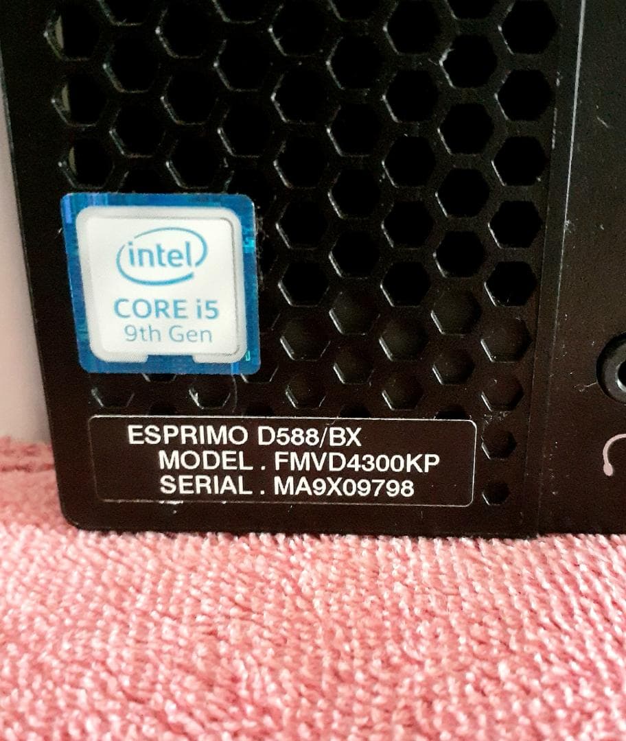 11富士通 i5第9 Win11 16GB 無線LAN Office SSD 他