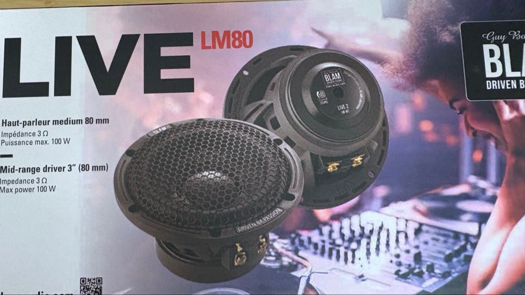 B.L.A.M. LIVE LM80 スピーカー