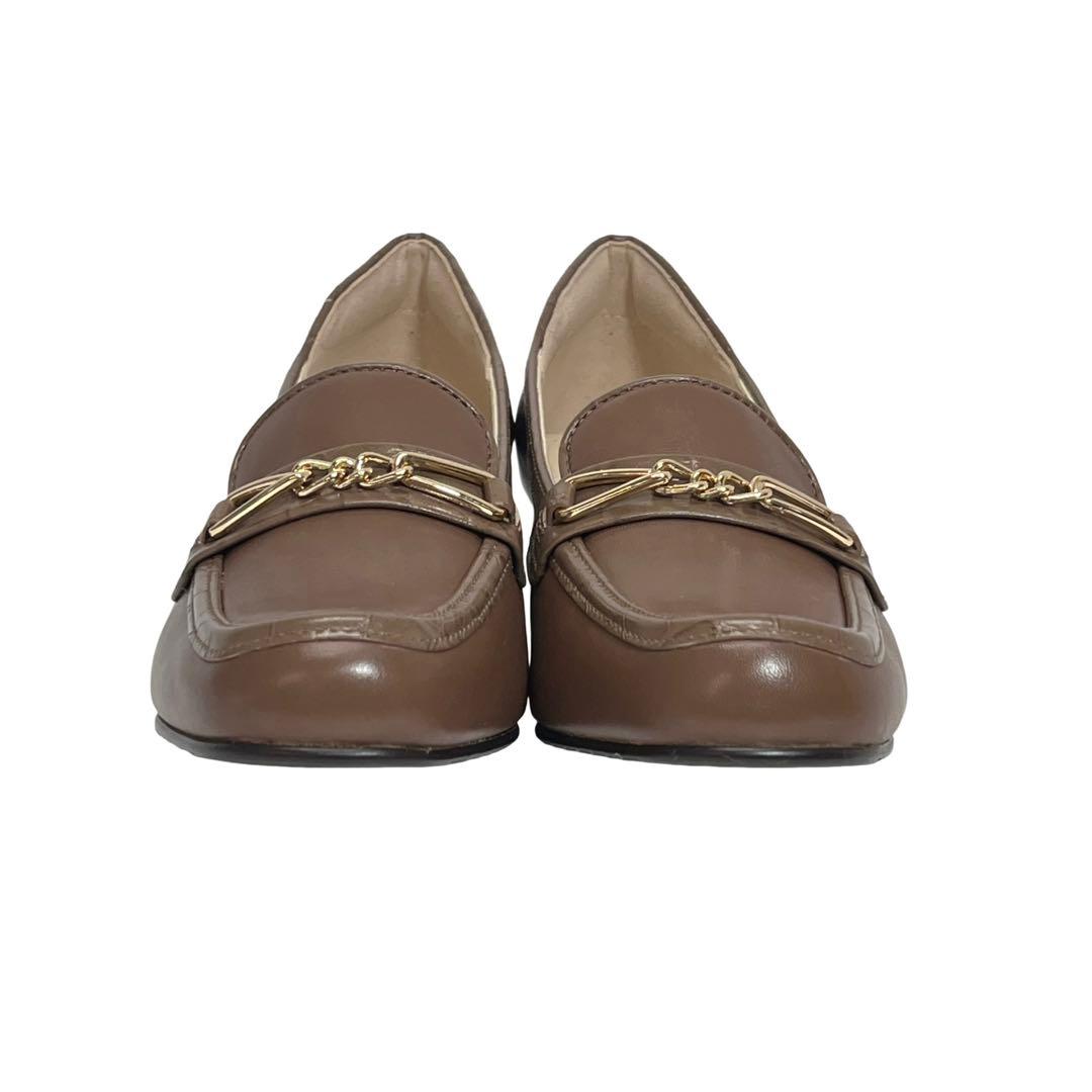 2点まとめ【新品】REGAL 本革ヒールローファー パンプス 23cm ブラウン