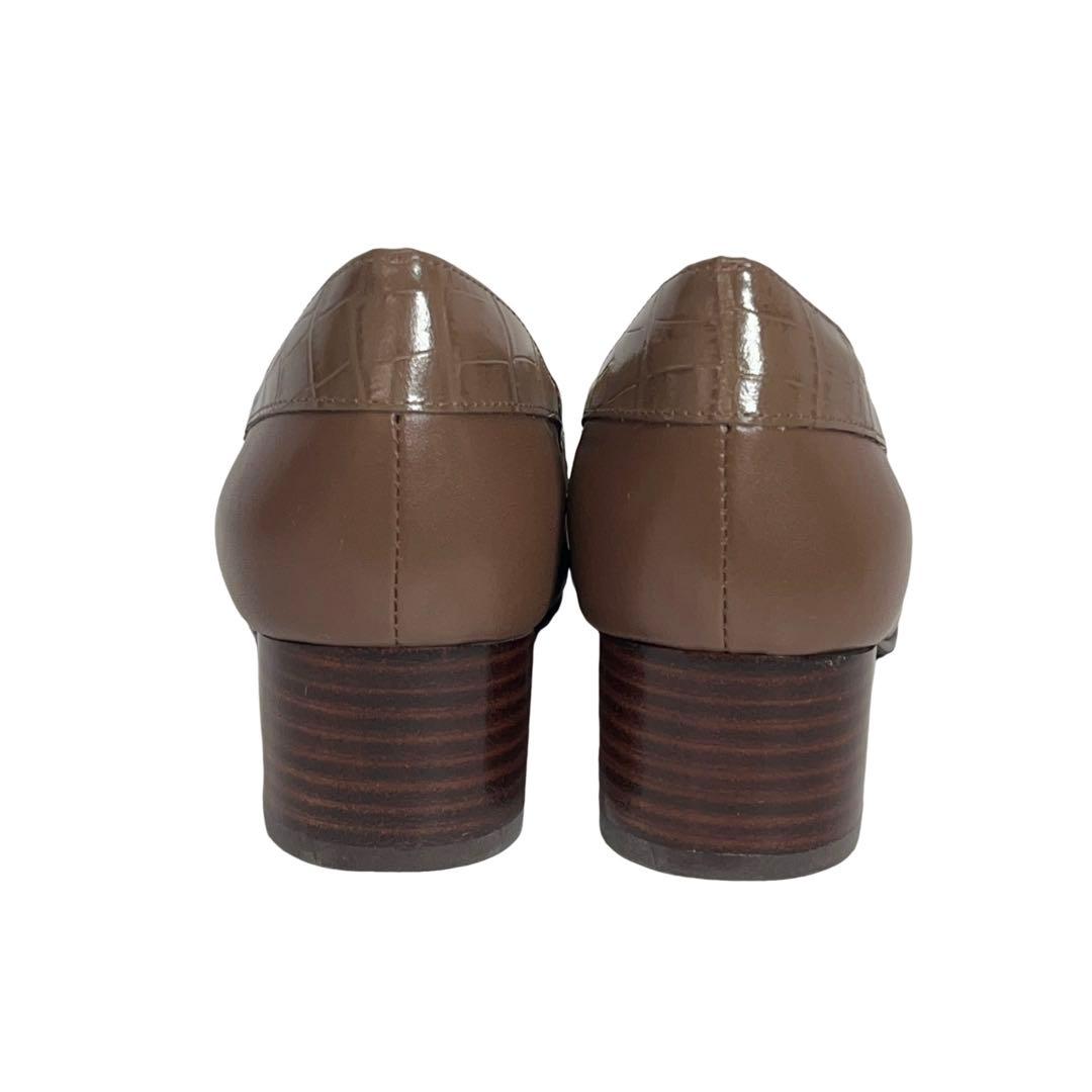 2点まとめ【新品】REGAL 本革ヒールローファー パンプス 23cm ブラウン