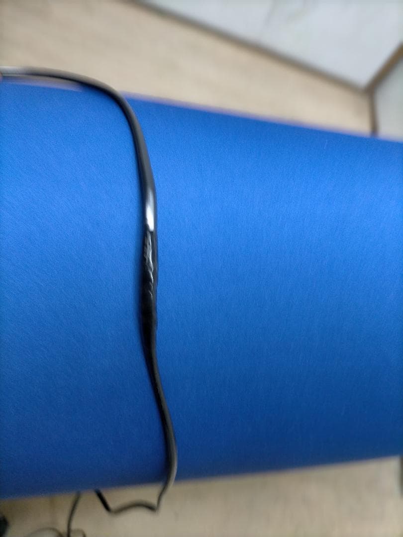 収納式電動ベッド・2モーター★YMD-B02★ブルー 75001-1-015