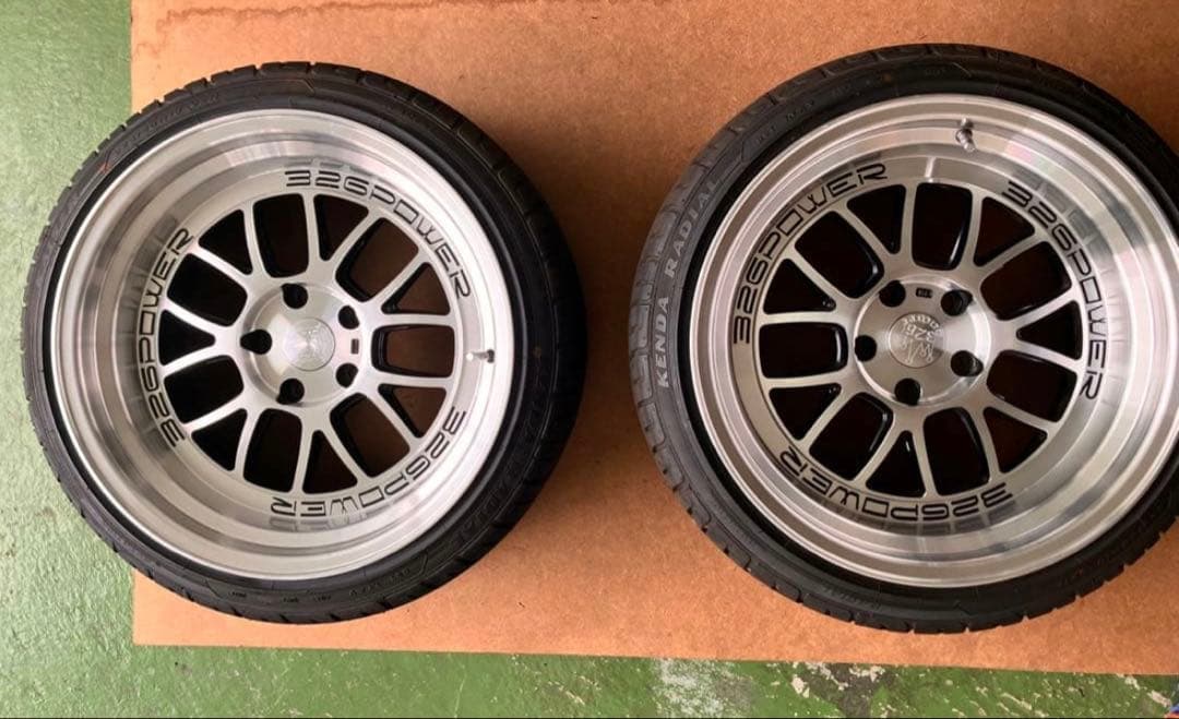 326POWER ヤバKING 18インチ　ホイール4本セット