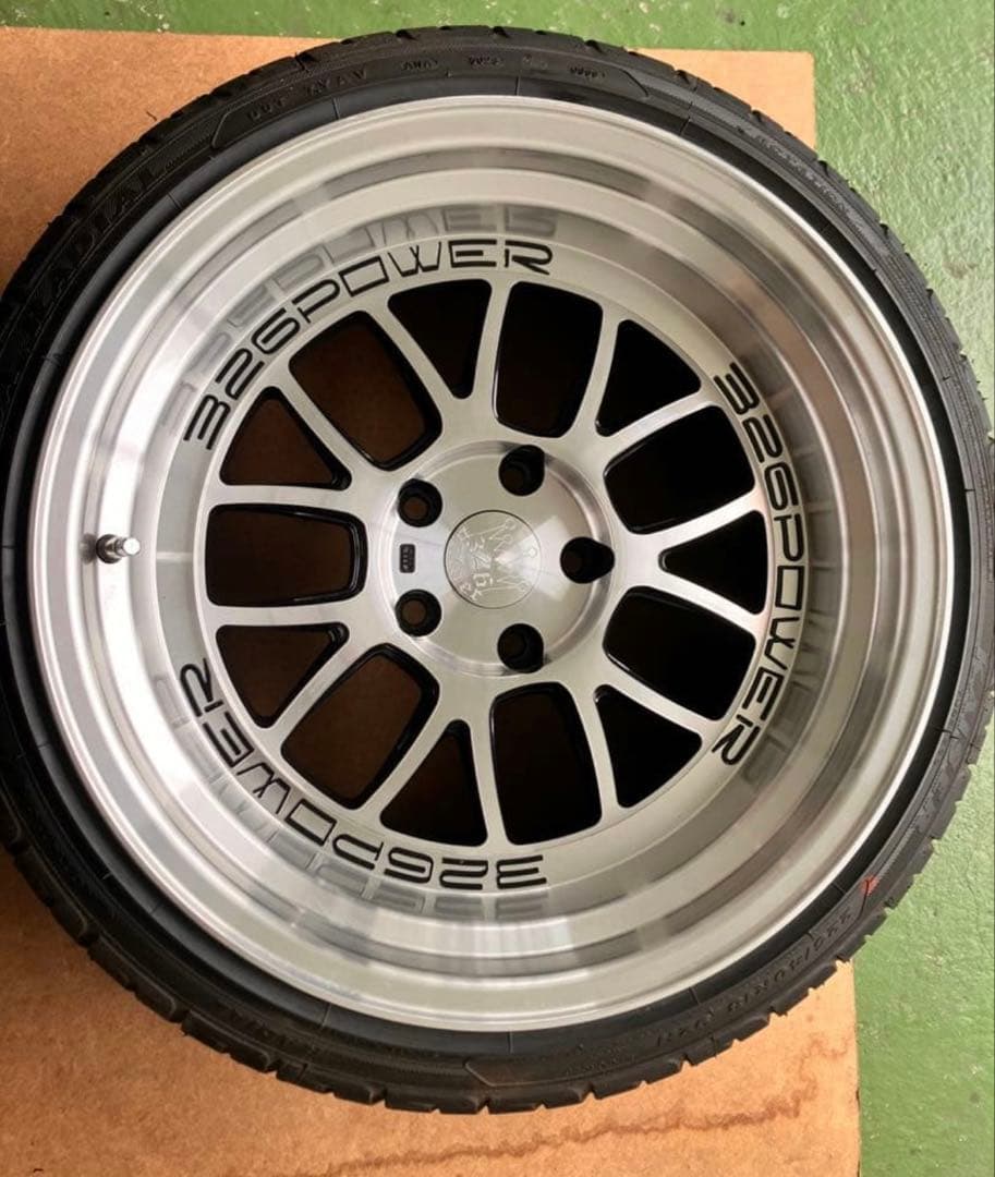 326POWER ヤバKING 18インチ　ホイール4本セット