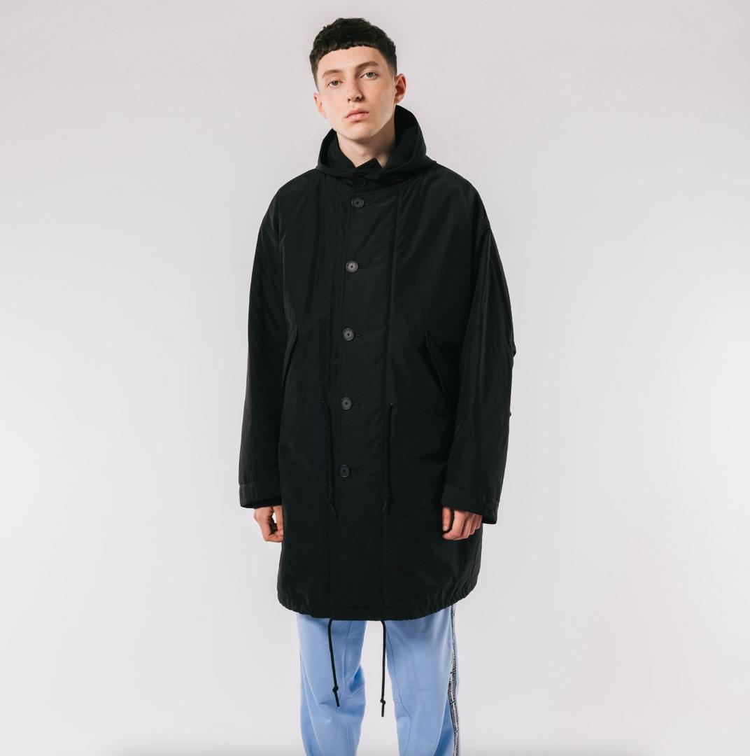 LACOSTE ラコステ オーバーサイズ ミリタリーコート M