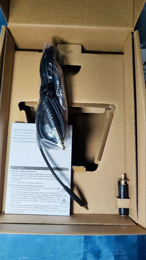 Sennheiser HD599 + 4.4mm バランスケーブル 1.8m