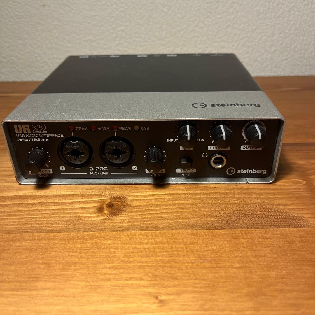 【値下げ可能】Steinberg UR22 USBオーディオインターフェイス