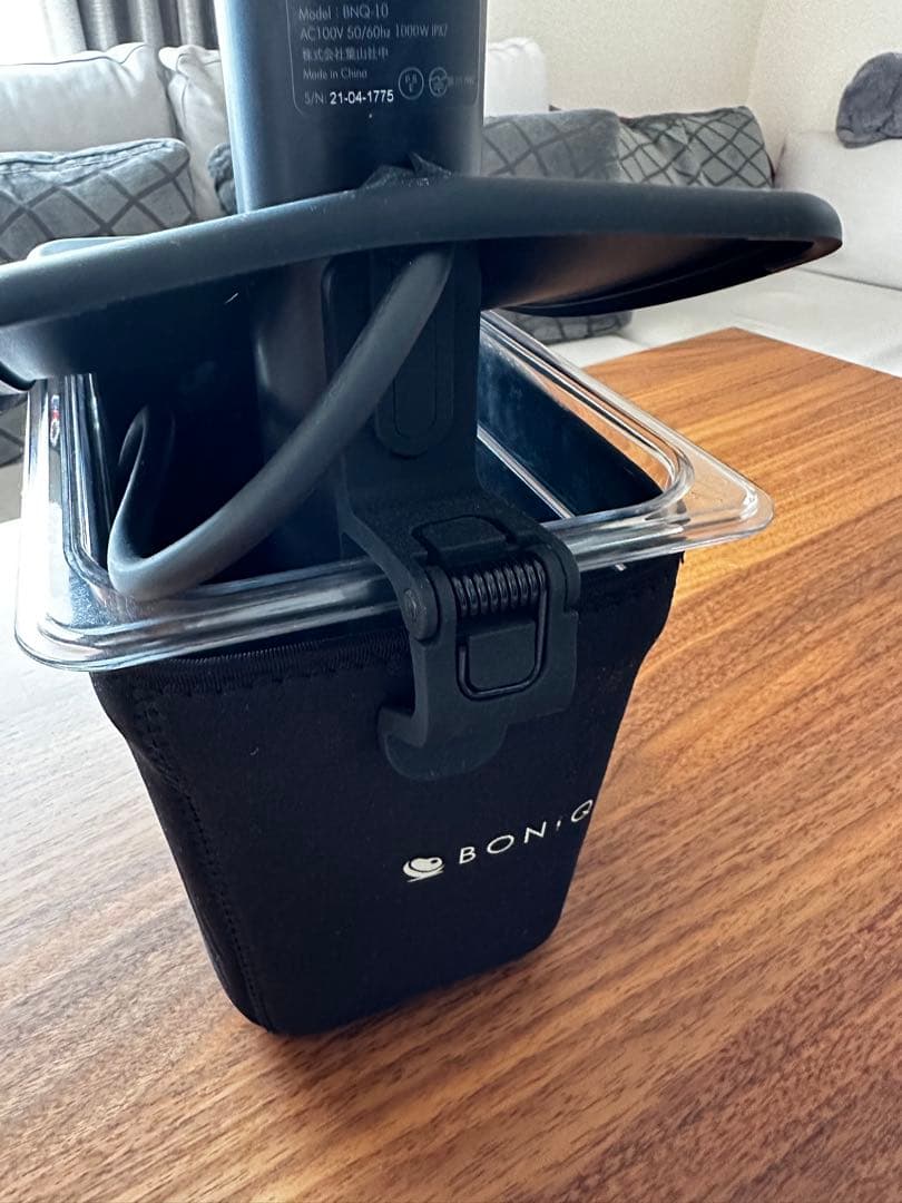 BONIQ2.0 低温調理器 本体と付属品