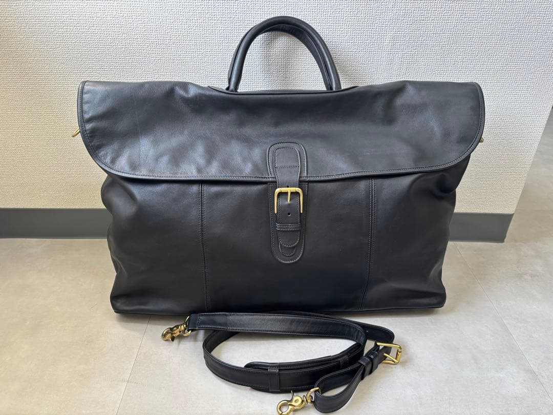 オールドコーチ COACH 米国製　ボストンバッグ　黒