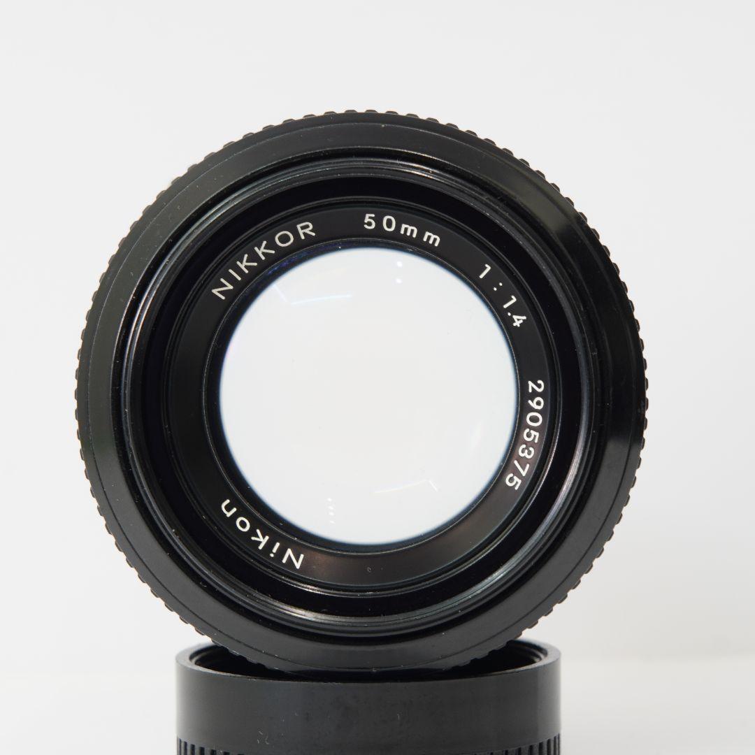 【美品】NIKON 非AI NIKKOR 50mm f1.4 MF レンズ