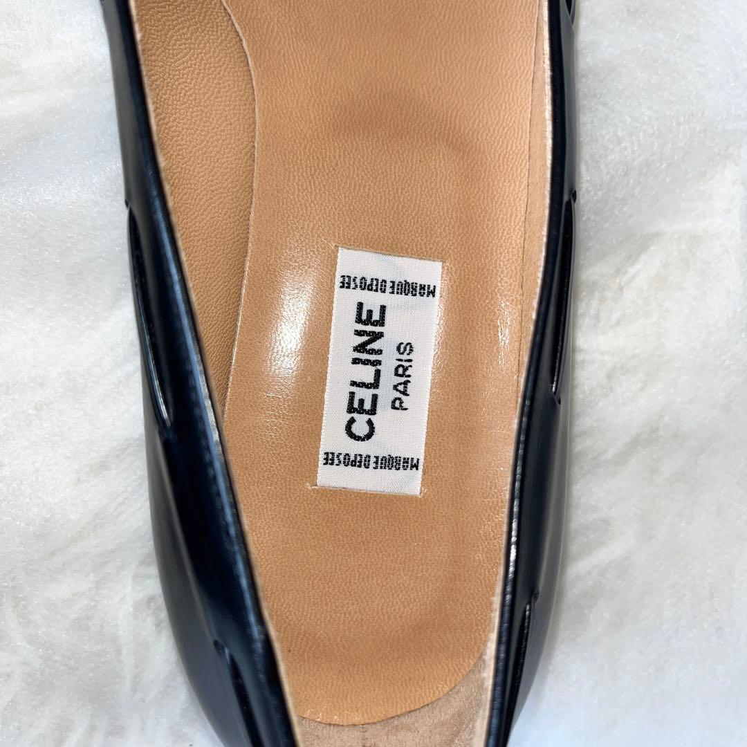 新品未使用✨CELINE セリーヌ　ローファー　オペラシューズ　レザー　ブラック