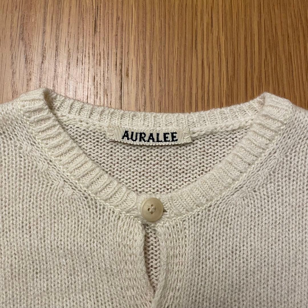 \" AURALEE オーラリー \" サマー カシミヤ カーディガン