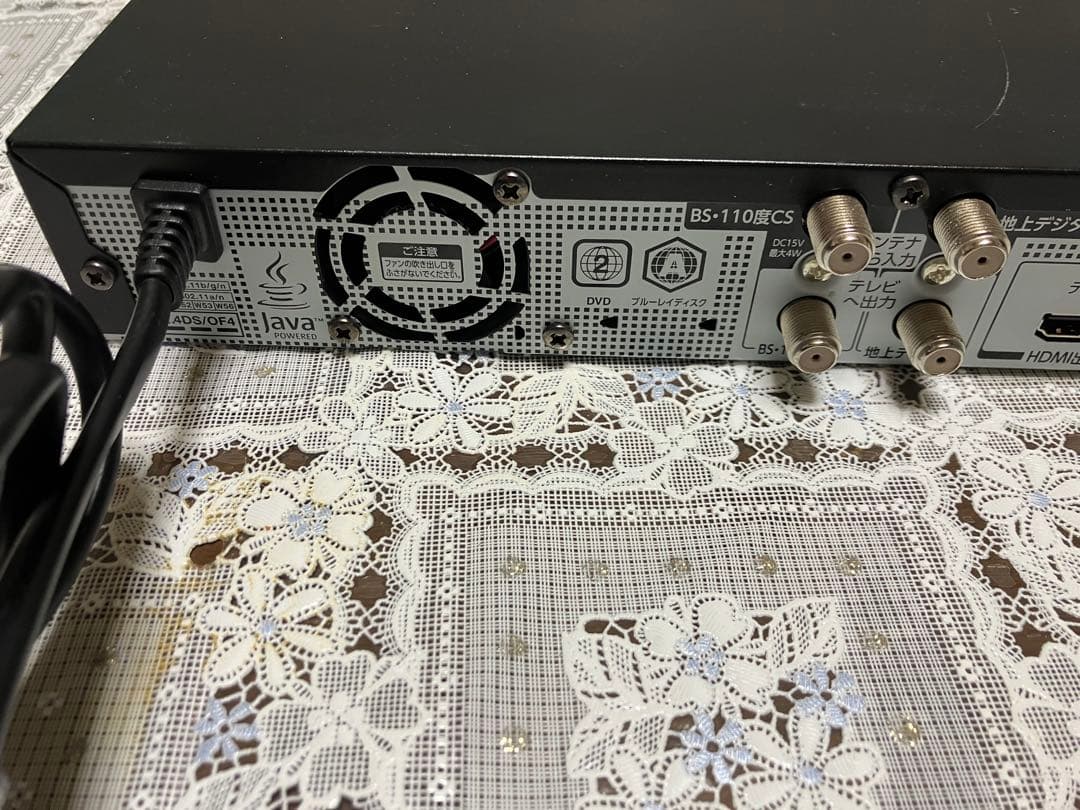 TOSHIBA DBR - Ｗ1007 リモコンなし