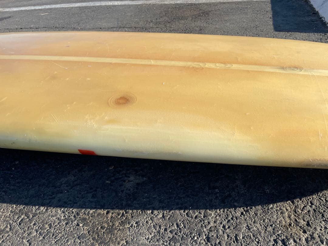 激レア◇60'sビンテージ◇HOBIEホビー ロングボード◇9'8 ウッドフィン