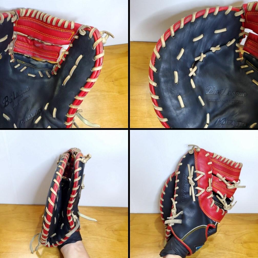 ミズノ 小笠原道大モデル 限定カラー 左投げ用 ファーストミット 軟式グローブ