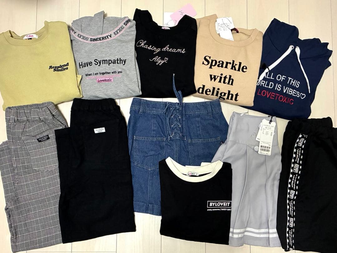 新品多数　女の子　まとめ売り　150センチ　ラブトキ　レピピ　ピンクラテ　秋冬