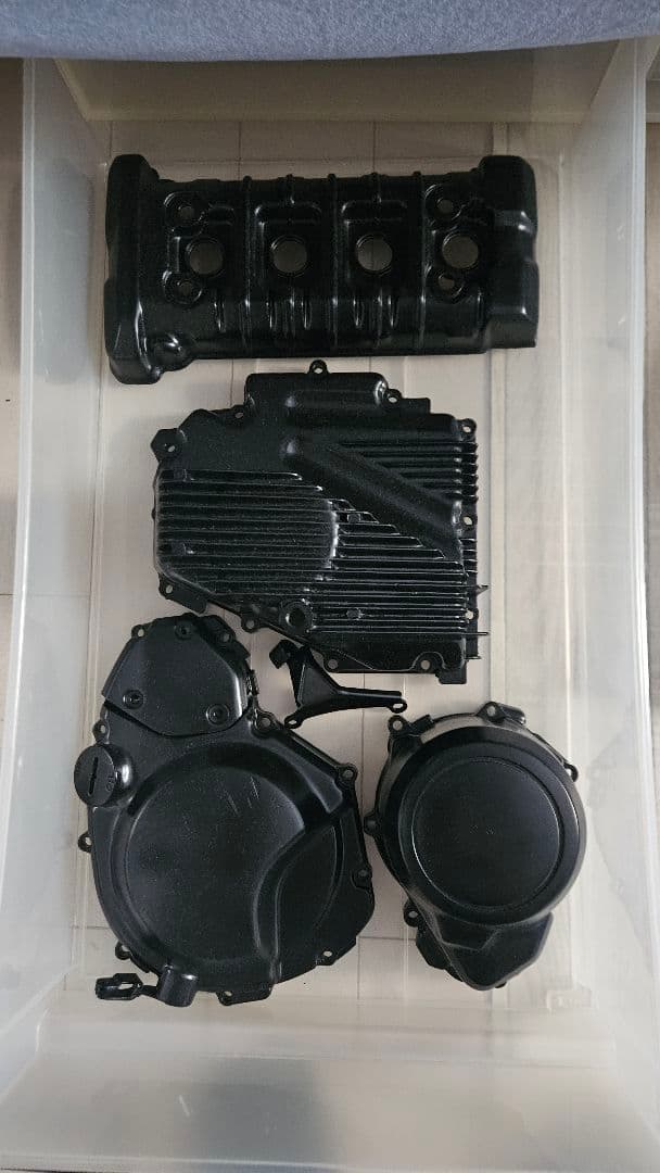 バリオスエンジンカバーセットプラスオイルパンガスケット