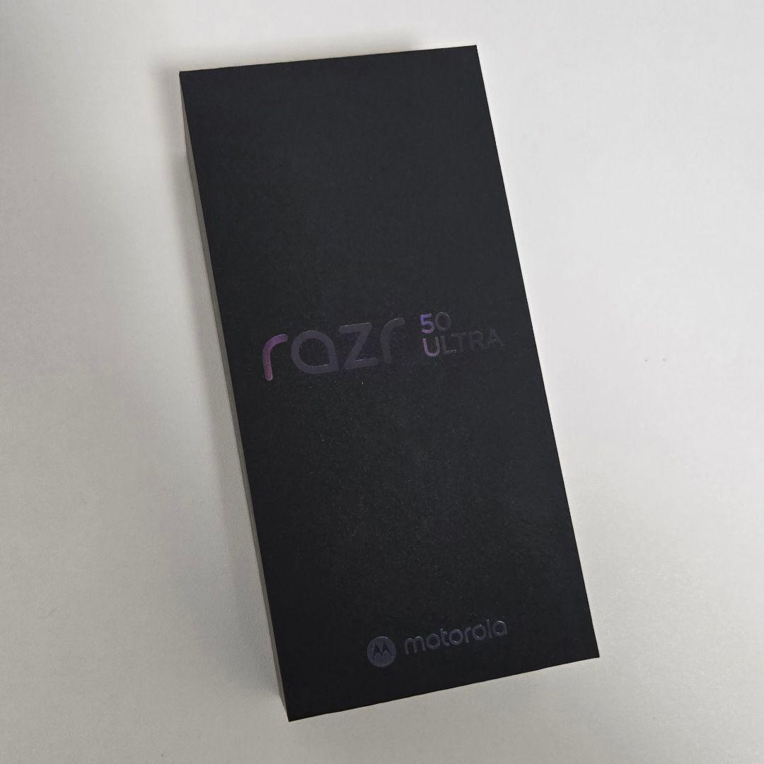 motorola razr 50 ULTRA SB版フリー ケース付き