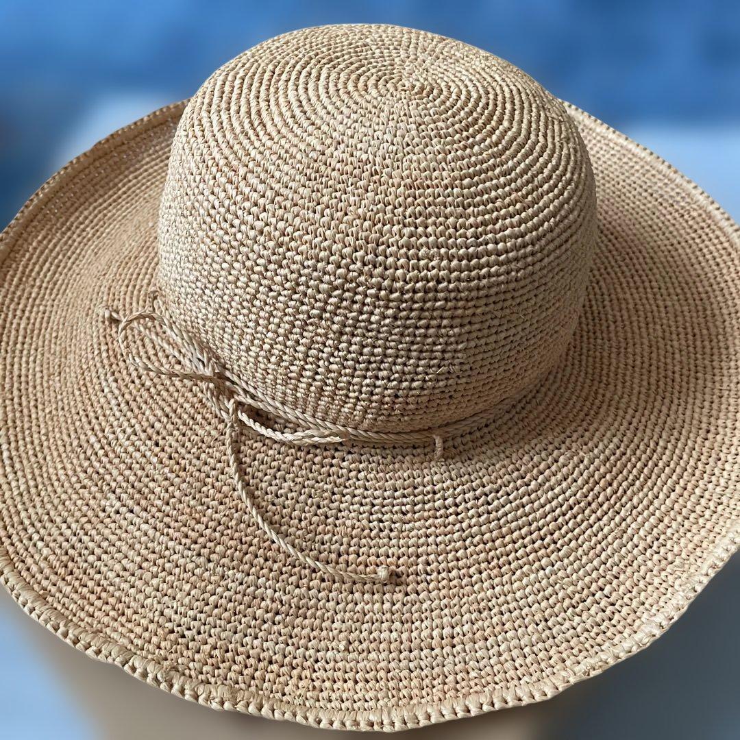 【新品】ヘレンカミンスキー　ラフィアハット　麦わら帽子
