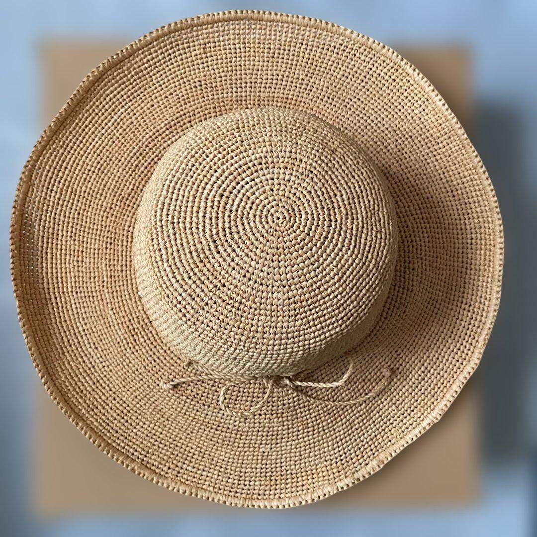 【新品】ヘレンカミンスキー　ラフィアハット　麦わら帽子
