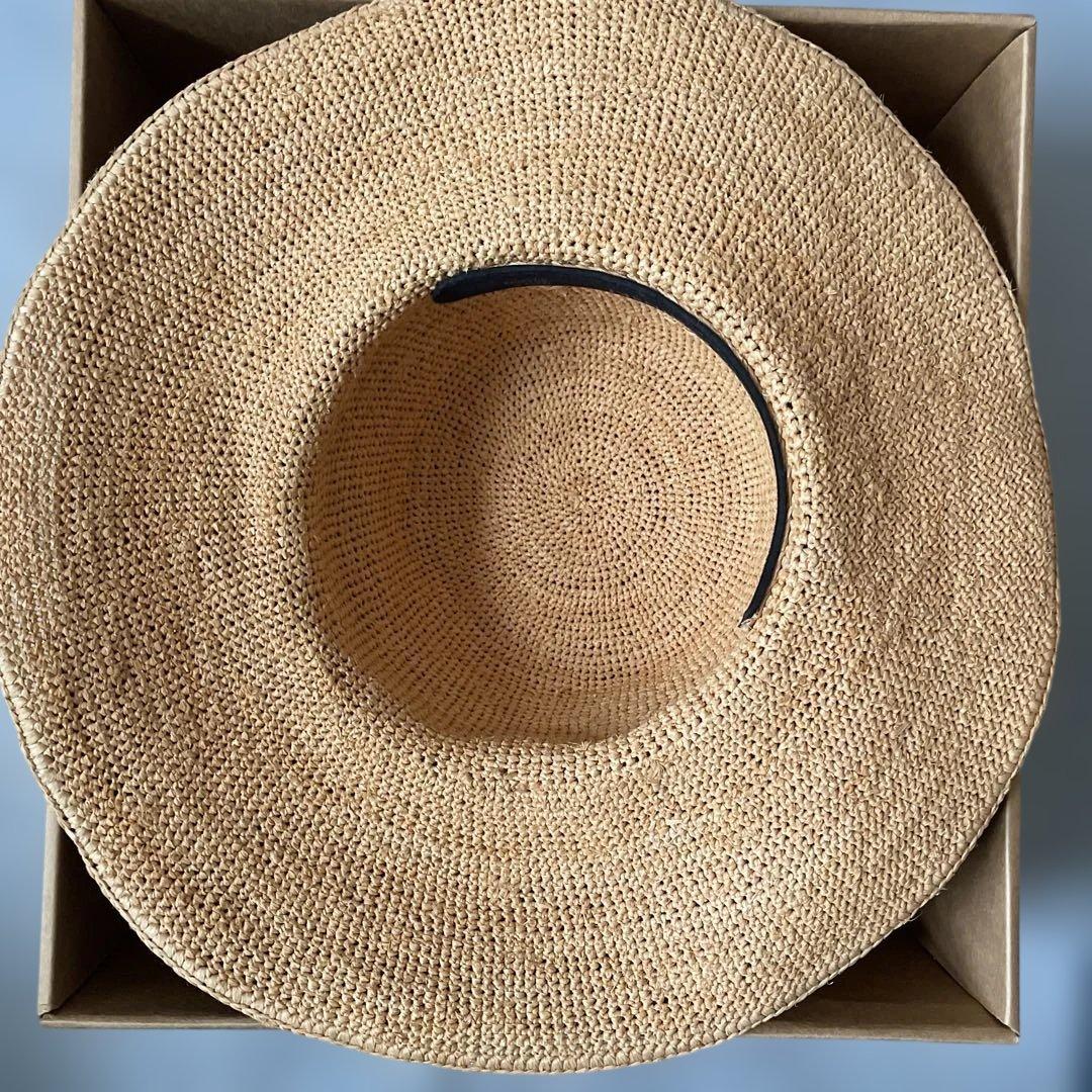 【新品】ヘレンカミンスキー　ラフィアハット　麦わら帽子