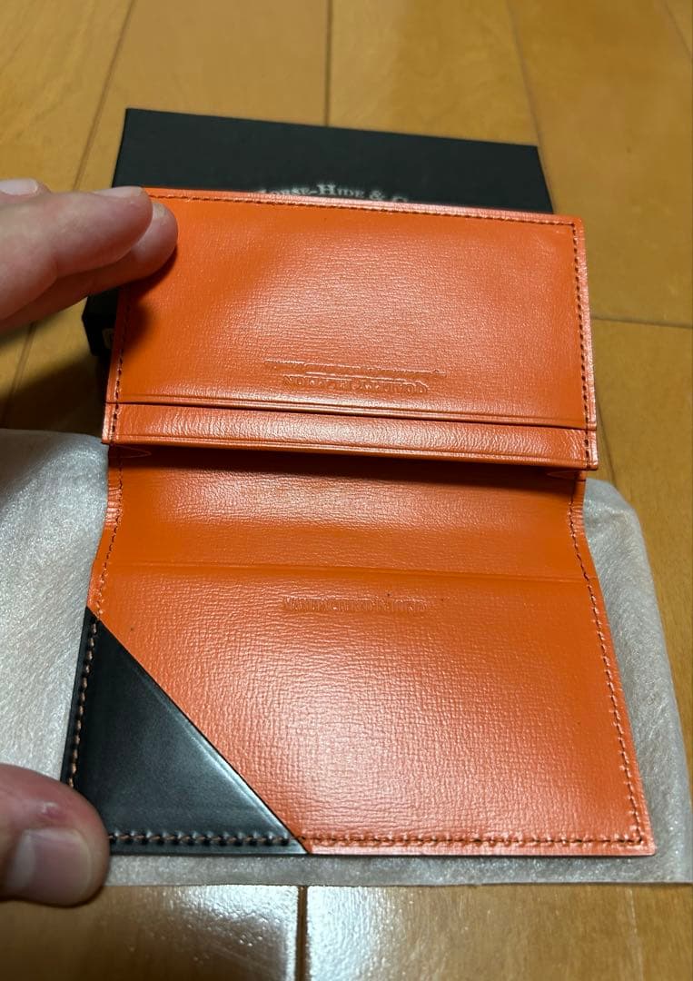 【美品】WARMTHCRAFTS ウォームスクラフツ　カードケース　名刺入れ