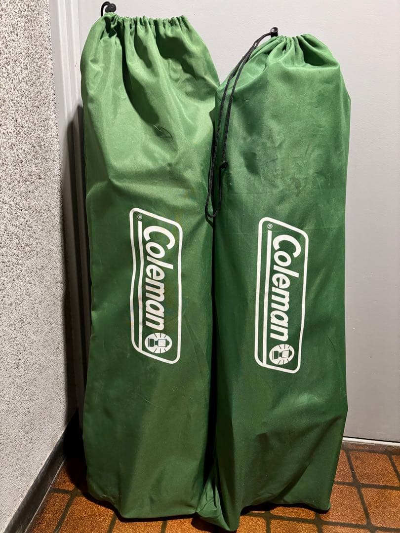 【Coleman】レイチェア グリーン 折りたたみ アウトドア 2脚セット