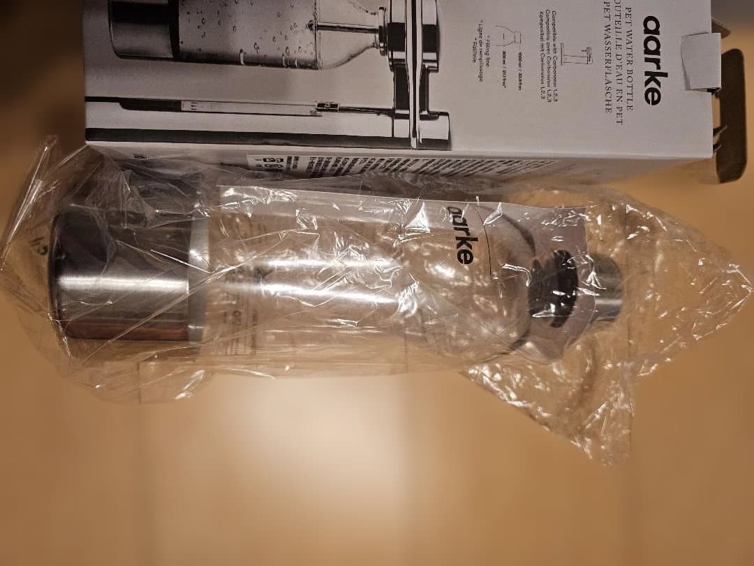 アールケ Carbonator III ステンレス 炭酸水メーカー ボトル付き