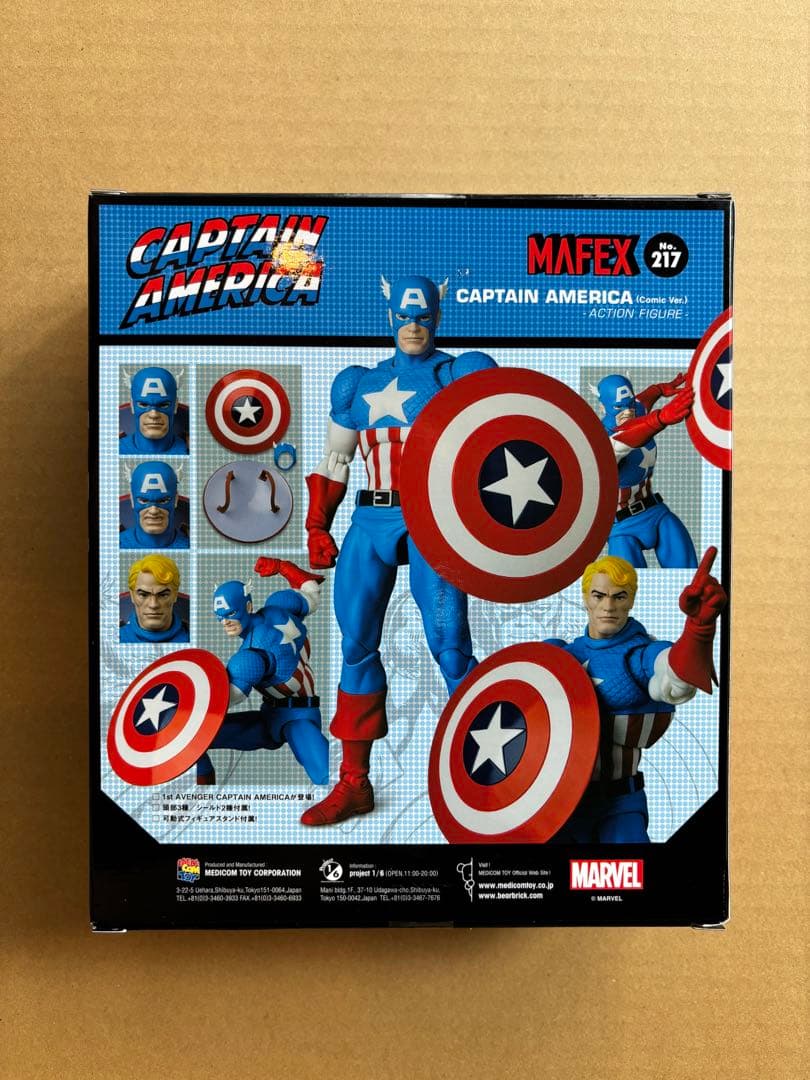 アメコミ MAFEX CAPTAIN AMERICA COMIC Ver. k
