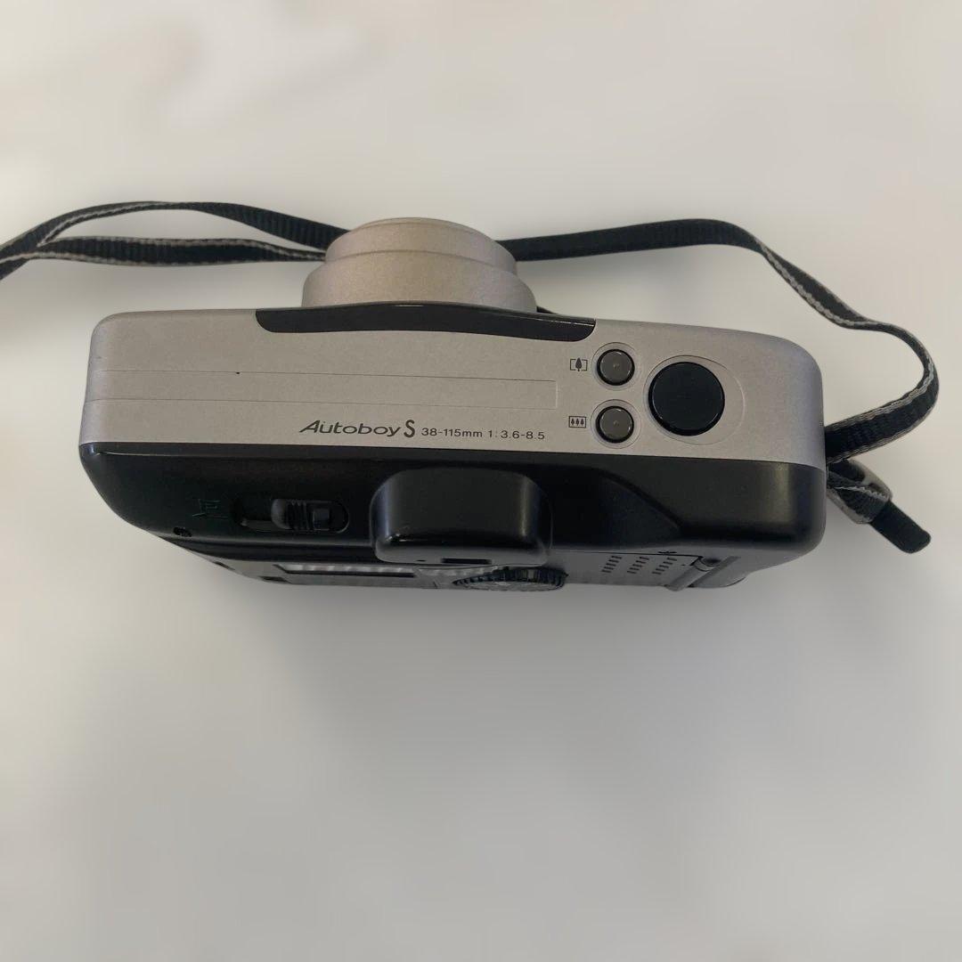 美品　Canon オートボーイS シャッターOK フラッシュOK ケース 説明書