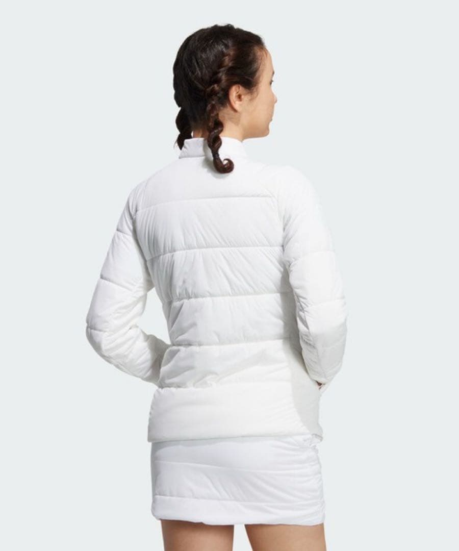 S早い者勝ち‼️ 新品　即日発送　アディダスゴルフ　女性　中綿セットアップ　白
