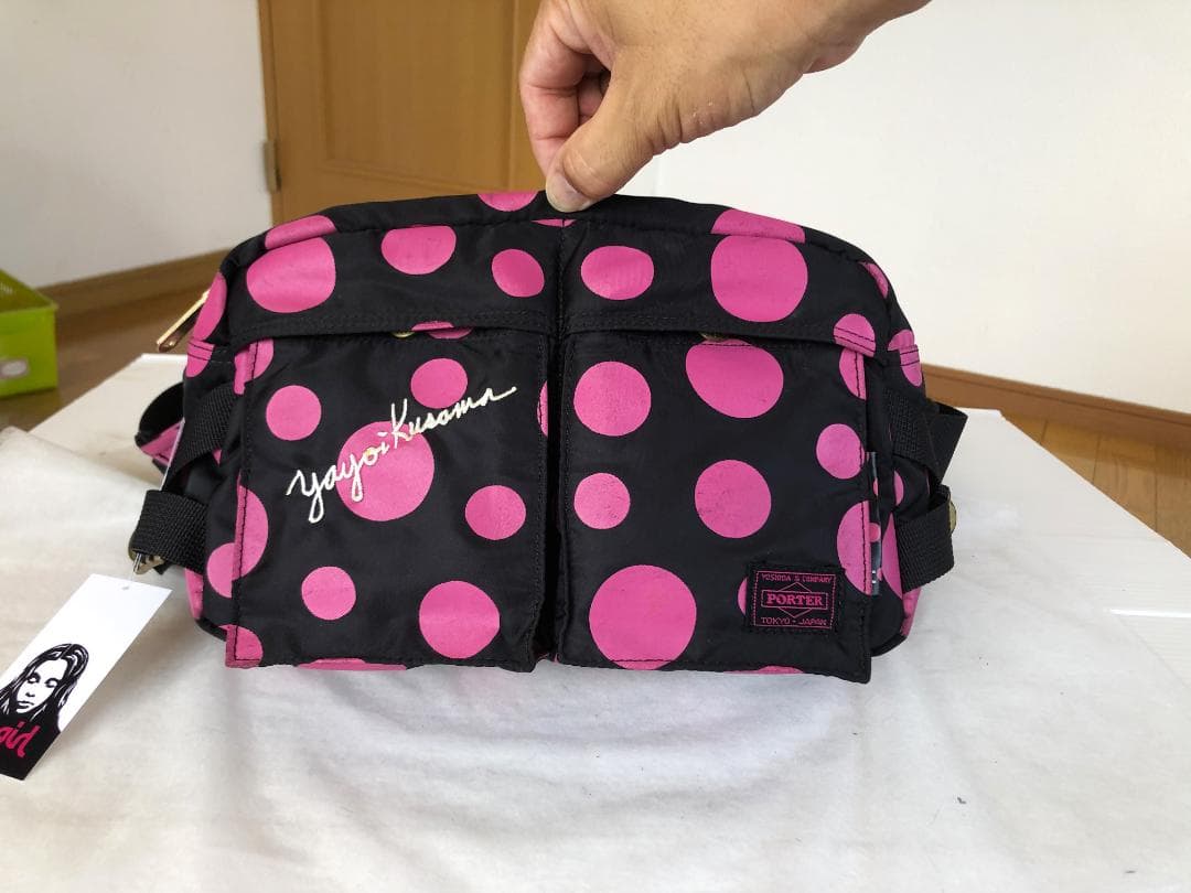 良品　ポーター　草間彌生　2way ウエスト　ポーチ　ボディーバッグ　旅行