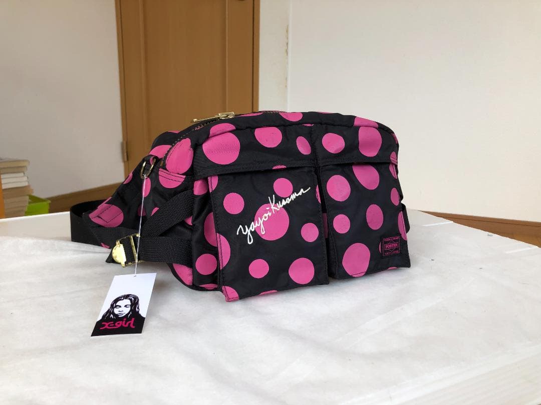 良品　ポーター　草間彌生　2way ウエスト　ポーチ　ボディーバッグ　旅行