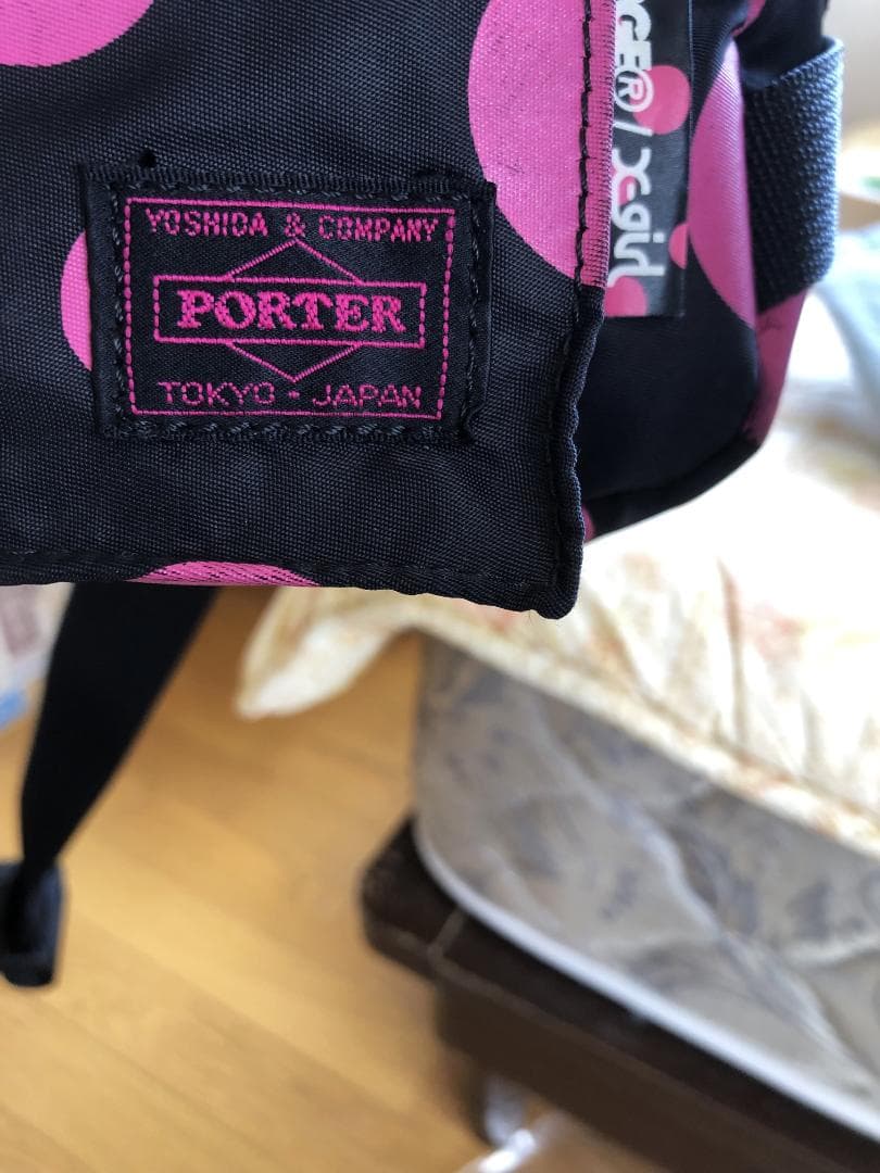 良品　ポーター　草間彌生　2way ウエスト　ポーチ　ボディーバッグ　旅行