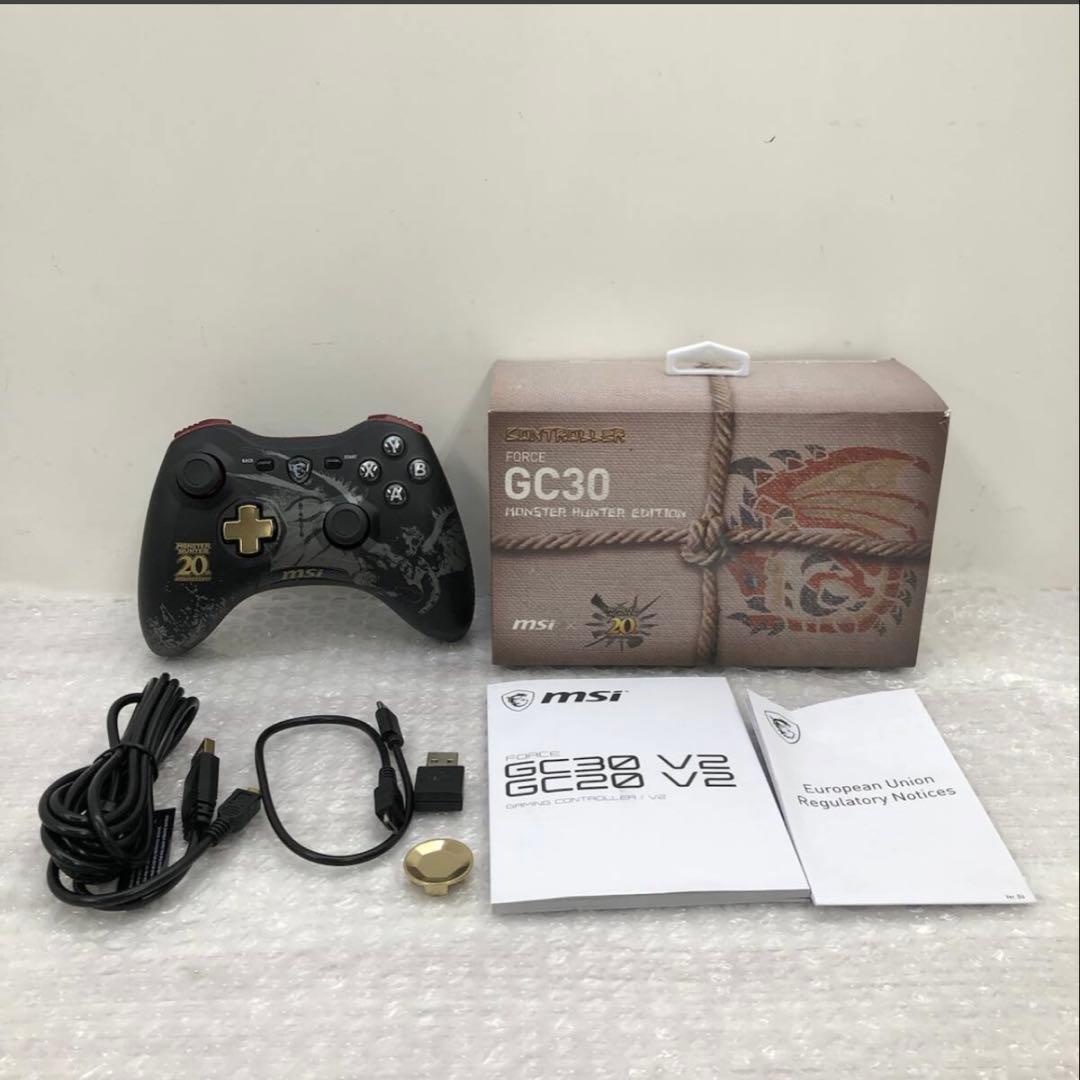モンスターハンター　モンハン　ゲーミング　コントローラー　MSI GC30
